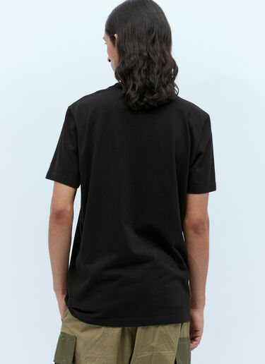 Moncler 徽标刺绣T恤 黑 mon0156027