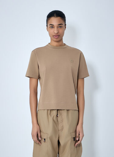 Set of Three Cotton Jersey T-Shirts Moncler Grenoble Set of Three Cotton Jersey T-Shirts Beige mog0264008