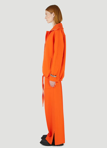 Jil Sander 海绵拉链运动上衣 橙 jil0245003