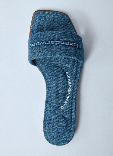 Alexander Wang VY Denim Sandals Blue awg0259037