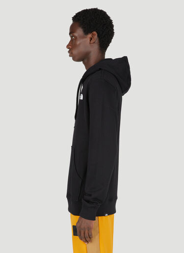 The North Face Logo Print Hooded Sweatshirt Black tnf0154007