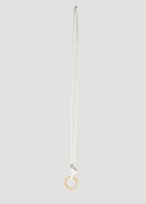 Diesel Intreccio Lanyard Keyring Black dsl0259048