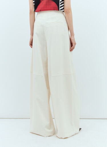 Max Mara 阔腿裤 乳白色 max0257001