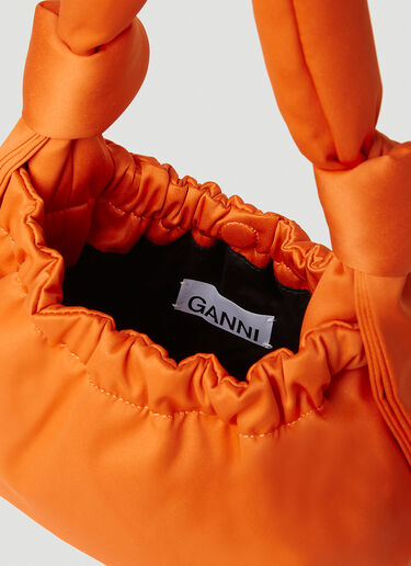 GANNI Small Occasion Hobo Bag Orange gan0252050