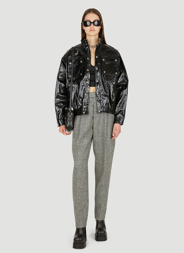 Gucci 스터드 장식 가죽 재킷 블랙 guc0251027