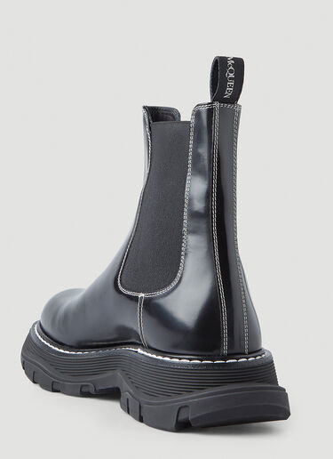 Alexander McQueen Tread Ankle Boots Black amq0147032