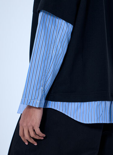 Comme des Garçons Homme Layered Crewneck T-Shirt Black cdh0164004