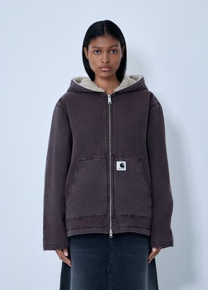 Carhartt WIP Hooded Mitch Jacket Brown wip0263004