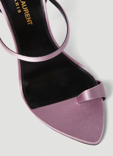 Saint Laurent Dive High Heel Sandals Pink sla0252029