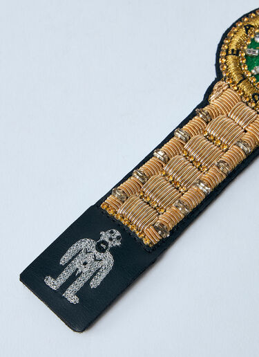 Walter Van Beirendonck Peace Bracelet Gold wlt0160019