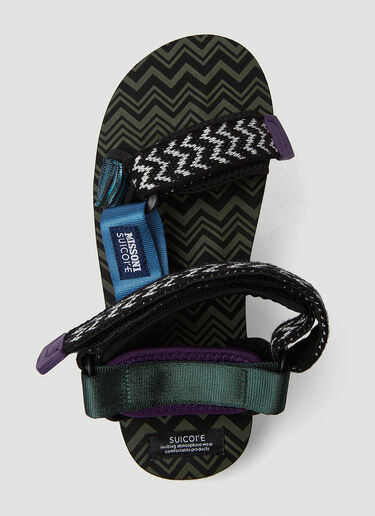 Missoni x Suicoke Depa 샌들 멀티컬러 sum0349003