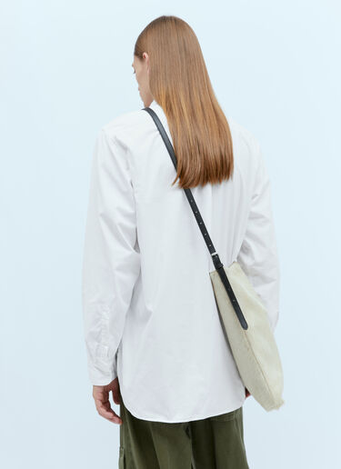 Dries Van Noten Patch Pocket Cotton Shirt White dvn0154017