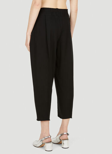 Issey Miyake Tapered Pants Black ism0251008