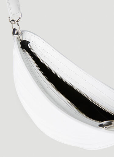 Mugler Spiral Curve 01 Shoulder Bag White mug0252040
