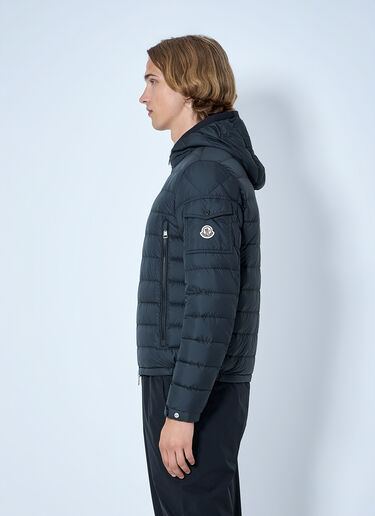 LN-CC® - Moncler: Galion Hooded Short Down Jacket - Black Moncler Galion Hooded Short Down Jacket Black mon0165016