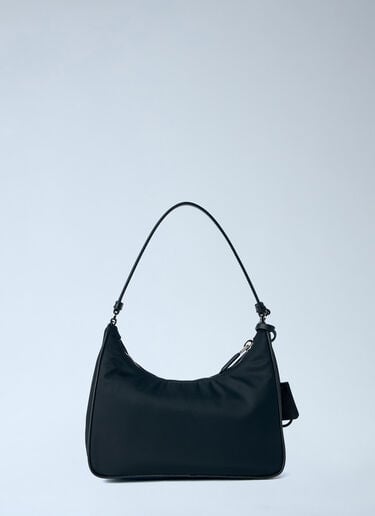 LN-CC® - Prada: Re-Nylon and Saffiano Re-Edition 2005 Mini Bag - Black Prada Re-Nylon and Saffiano Re-Edition 2005 Mini Bag Black pra0263021
