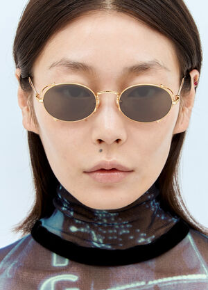 Jean Paul Gaultier The 55-3175 Sunglasses Gold jpg0358002