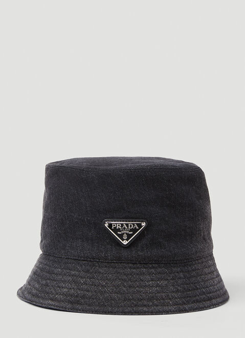 Stone Island Denim Bucket Hat Green sto0152095