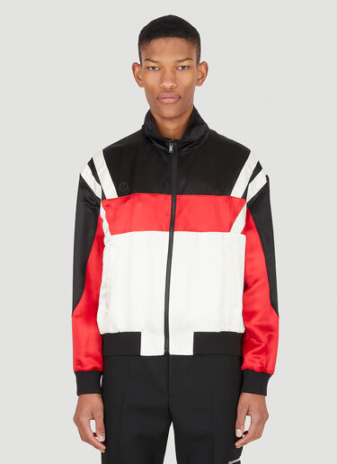 Saint Laurent Tricolore Teddy Jacket Multicolour sla0145018
