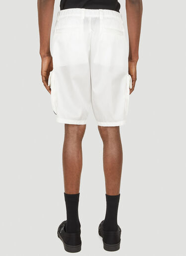 Prada Re-Nylon Bermuda Shorts White pra0147119