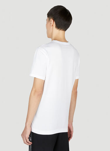 Dolce & Gabbana Logo Embroidery T-Shirt White dol0151027