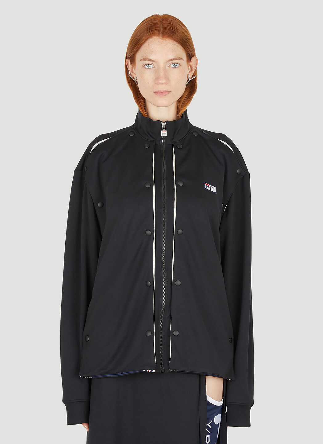 Fila windbreaker sale jacket womens