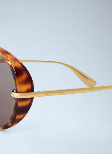 LN-CC® - Bottega Veneta: Aviator Sunglasses - Brown Bottega Veneta Aviator Sunglasses Brown bov0264066
