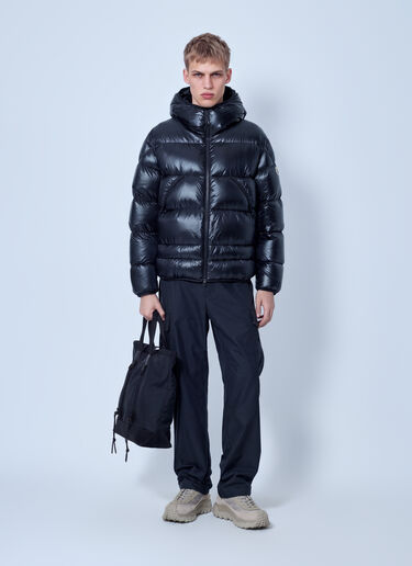 LN-CC® - Moncler: Anapo Hooded Mid-Length Down Jacket - Black Moncler Anapo Hooded Mid-Length Down Jacket Black mon0166030