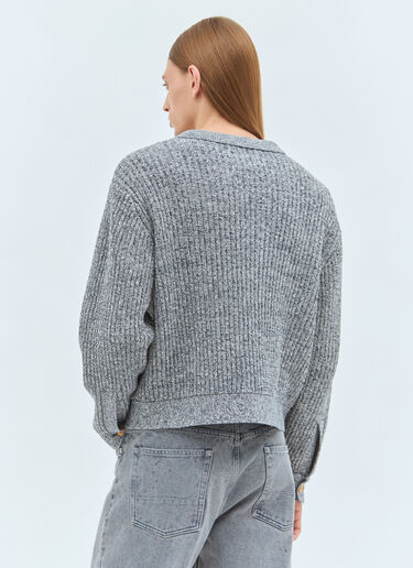 Brain Dead Button-Up Cardigan Grey bra0158013