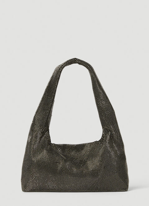 KARA Chainmail Armpit Shoulder Bag Black kar0253008