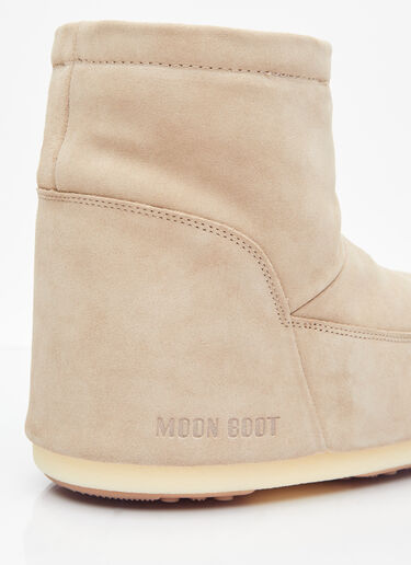Moon Boot アイコン ロースエードブーツ ベージュ mnb0354010