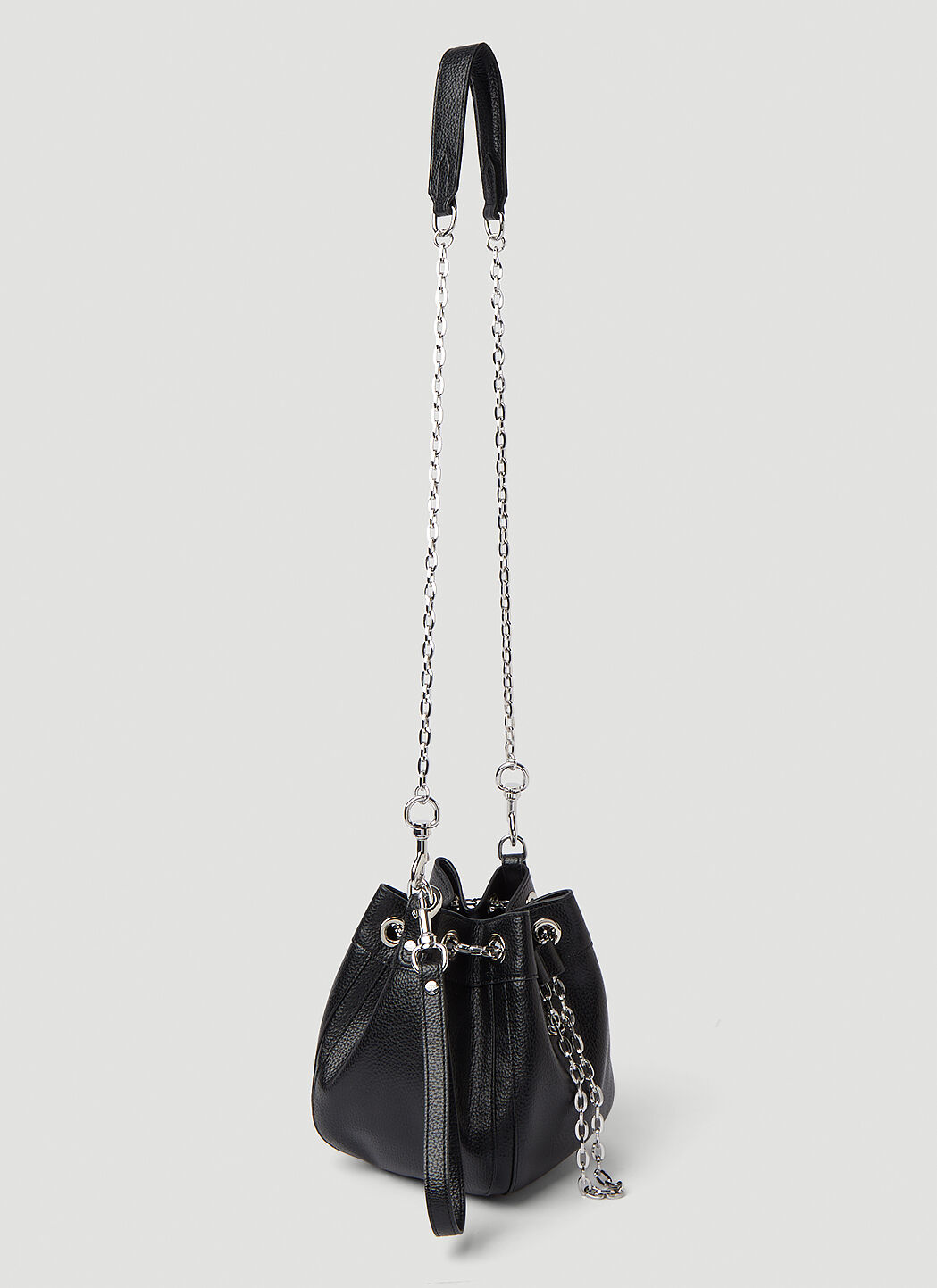 Vivienne Westwood Women s Chrissy Small Bucket Shoulder Bag in Black LN CC