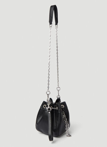 Vivienne Westwood Chrissy Small Bucket Shoulder Bag Black vvw0250147
