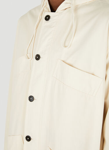 Jil Sander Parka 01 Coat Beige jil0147002