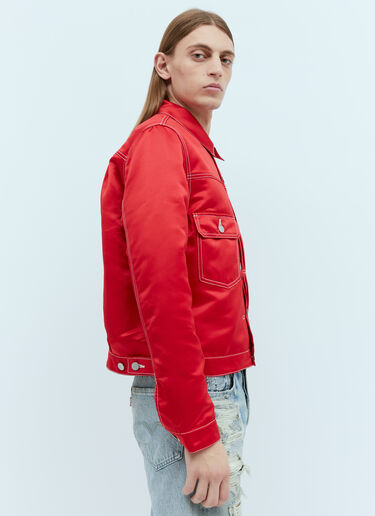 Kenzo x Levi's Type II Satin Trucker Jacket Red klv0156005