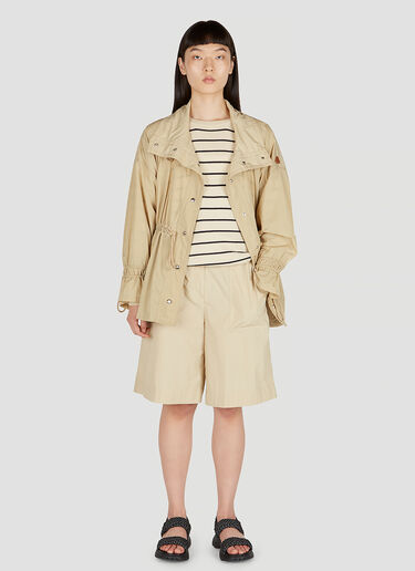 Drawstring Shorts Moncler Drawstring Shorts Beige mon0252019