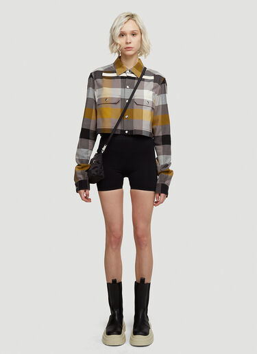 Rick Owens Cycling Shorts Black ric0247049
