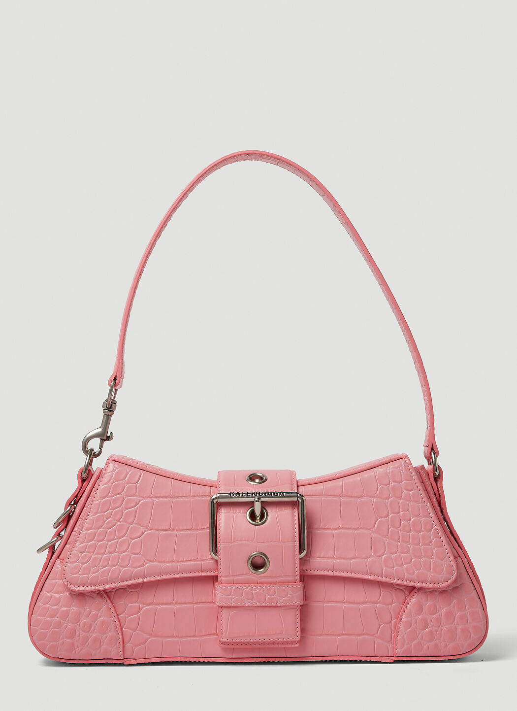 Pink guess online shoulder bag