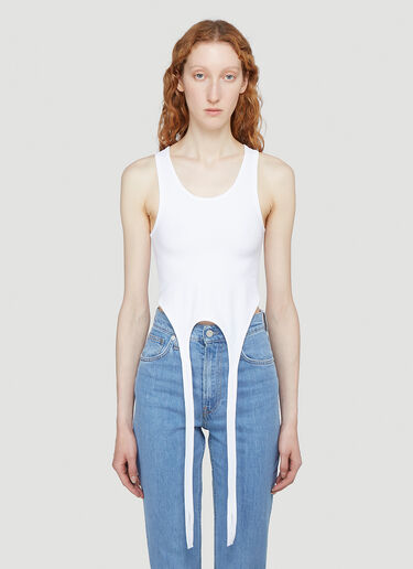 Helmut Lang Seamless Tank Top White hlm0241020