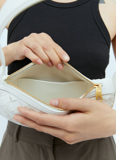 ミニサンライズショルダーバッグ Bottega Veneta ミニサンライズショルダーバッグ ホワイト bov0254043