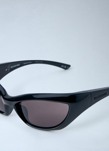 Balenciaga 赛车猫太阳镜 黑色 bal0163034
