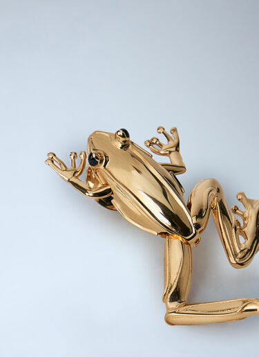 Bottega Veneta Small Rana Brooch Gold bov0260034