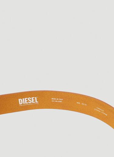 Diesel B-1DR Leather Belt Brown dsl0155025