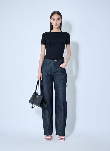 Mugler Nipple T-Shirt Black mug0259008