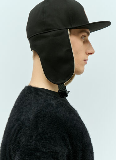 Ape Head Earmuffs Cap A BATHING APE® Ape Head Earmuffs Cap Black aba0154013