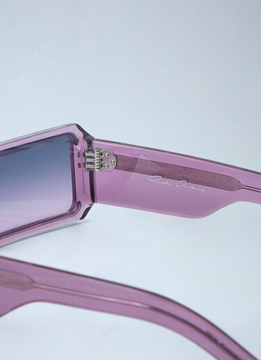 Gethshades Sunglasses Rick Owens Gethshades Sunglasses Violet ric0263074