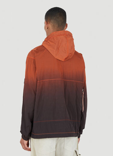 Aries Spray Dyed Windcheater Jacket Orange ari0348006