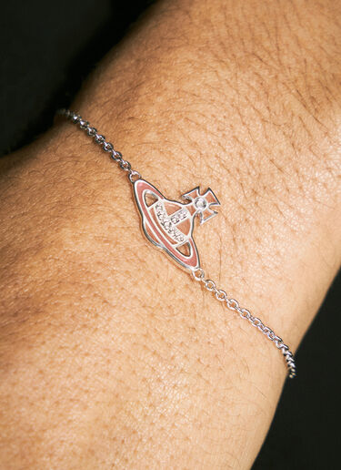 Concetta Bas Relief Pendant Bracelet Vivienne Westwood Concetta Bas Relief Pendant Bracelet Pink vvw0258027