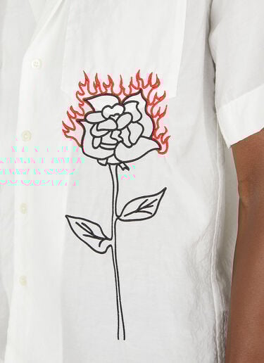 JORDANLUCA Aldebaran Short Sleeve Shirt White jrd0148004