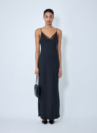 LN-CC® - The Row: Barina Maxi Dress - Black The Row Barina Maxi Dress Black row0264054